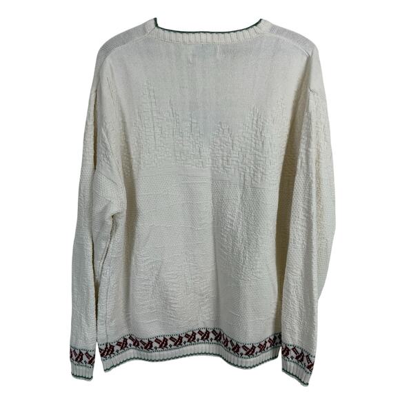 Vintage Classic Blues Collections Women Cardinal Sweater Sz Large Novelty Preppy - Picture 4 of 6